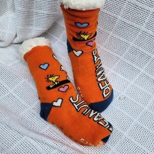 Peanuts  characters Slipper‎ Socks NEW